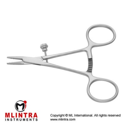 Tending Holding Forcep Stainless Steel, 11.5 cm - 4 1/2"